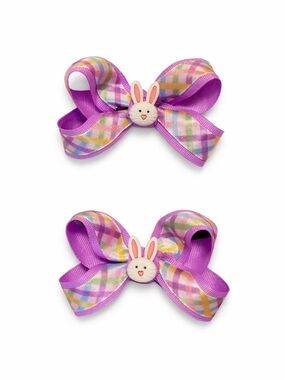 Easter Bunny Plaid Piggies